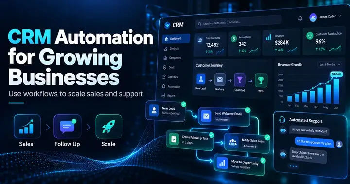 CRM and Automation for Growing Businesses: Build One System, Not Ten Tools