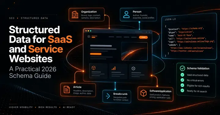Structured Data for SaaS and Service Websites: A Practical 2026 Schema Guide
