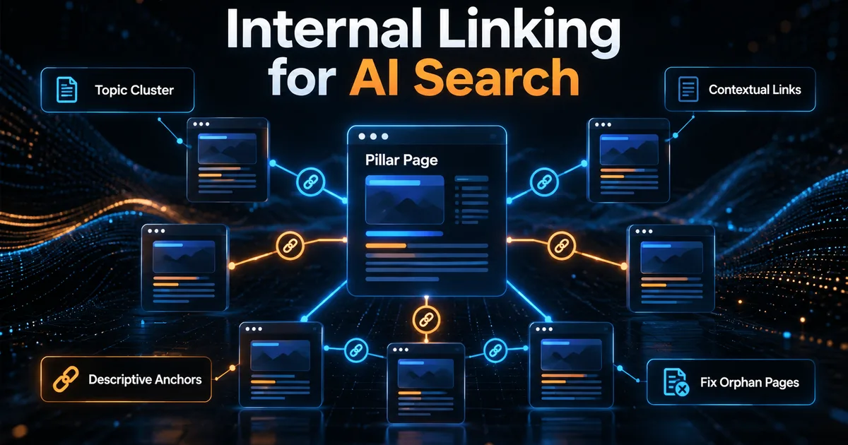 Internal Linking for AI Search: Build Topic Authority Without Creating a Maze